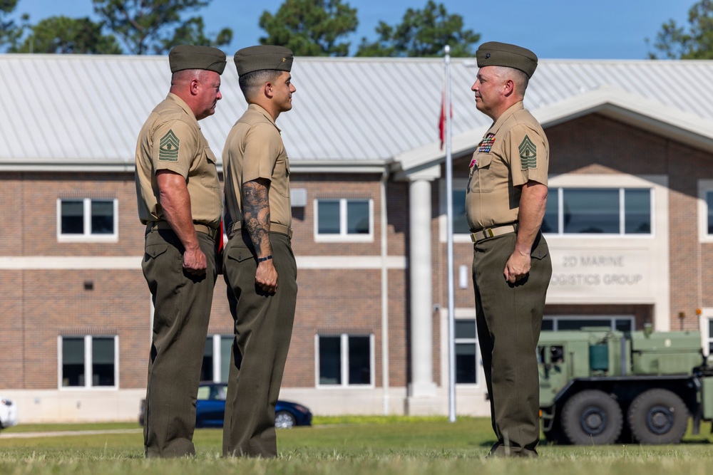 U.S. Marine Corps Master Gunnery Sgt. Bryan Cortestorres Retirement Ceremony