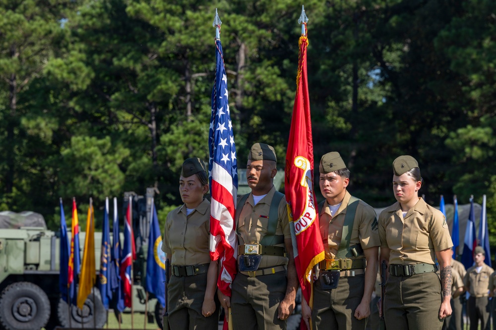 U.S. Marine Corps Master Gunnery Sgt. Bryan Cortestorres Retirement Ceremony