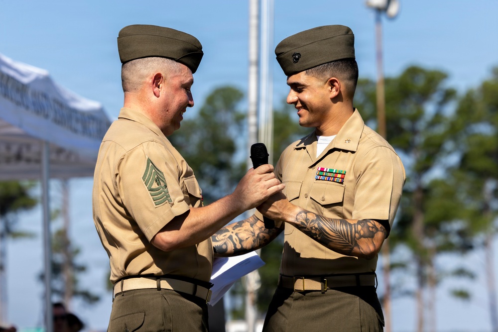 U.S. Marine Corps Master Gunnery Sgt. Bryan Cortestorres Retirement Ceremony