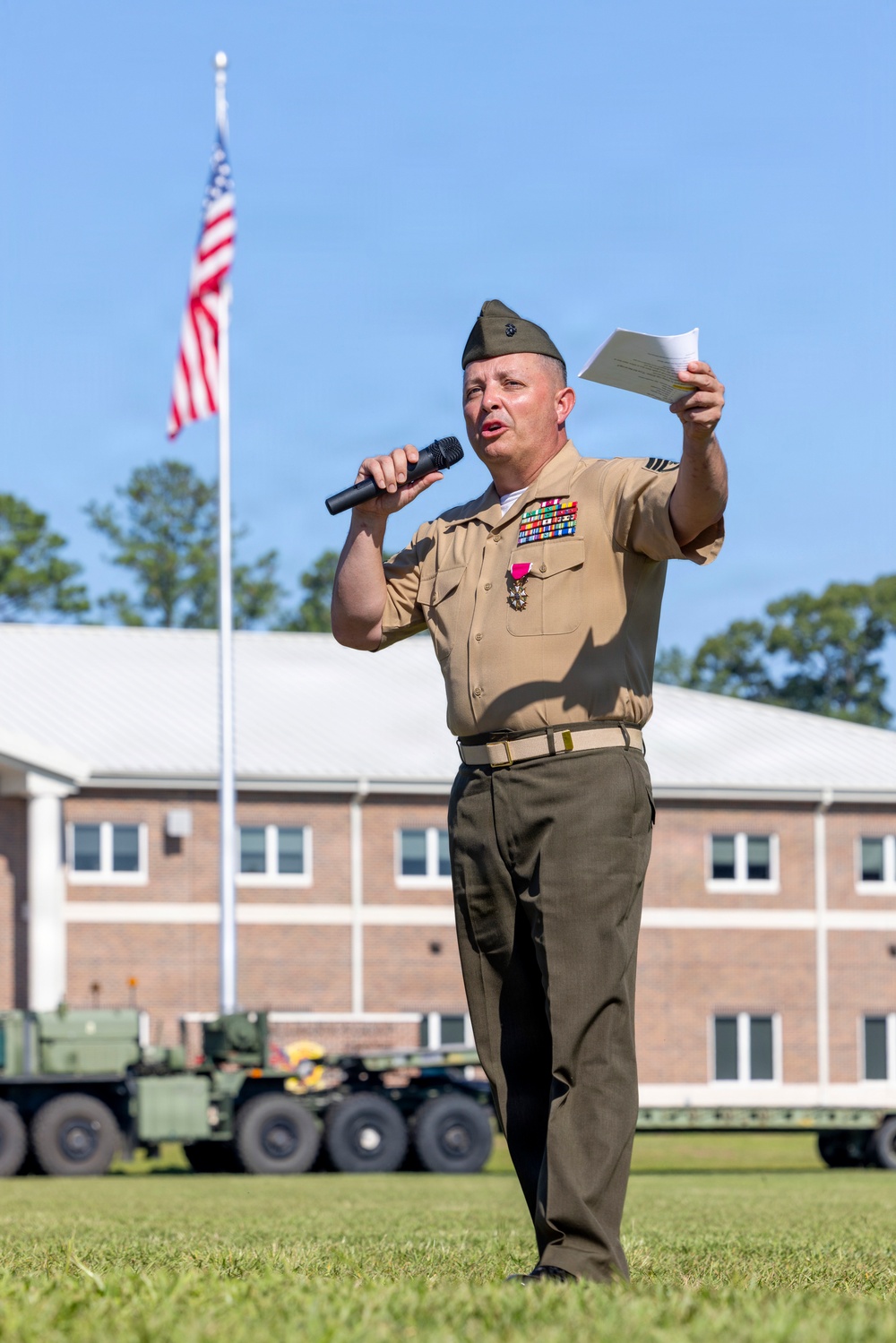 U.S. Marine Corps Master Gunnery Sgt. Bryan Cortestorres Retirement Ceremony