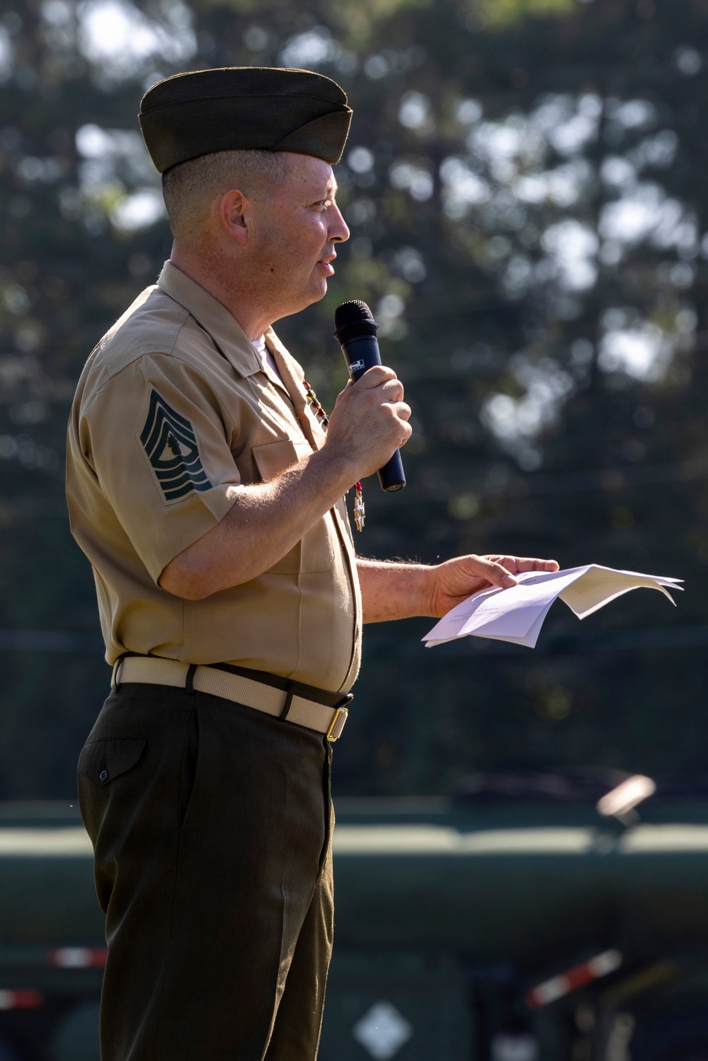 U.S. Marine Corps Master Gunnery Sgt. Bryan Cortestorres Retirement Ceremony