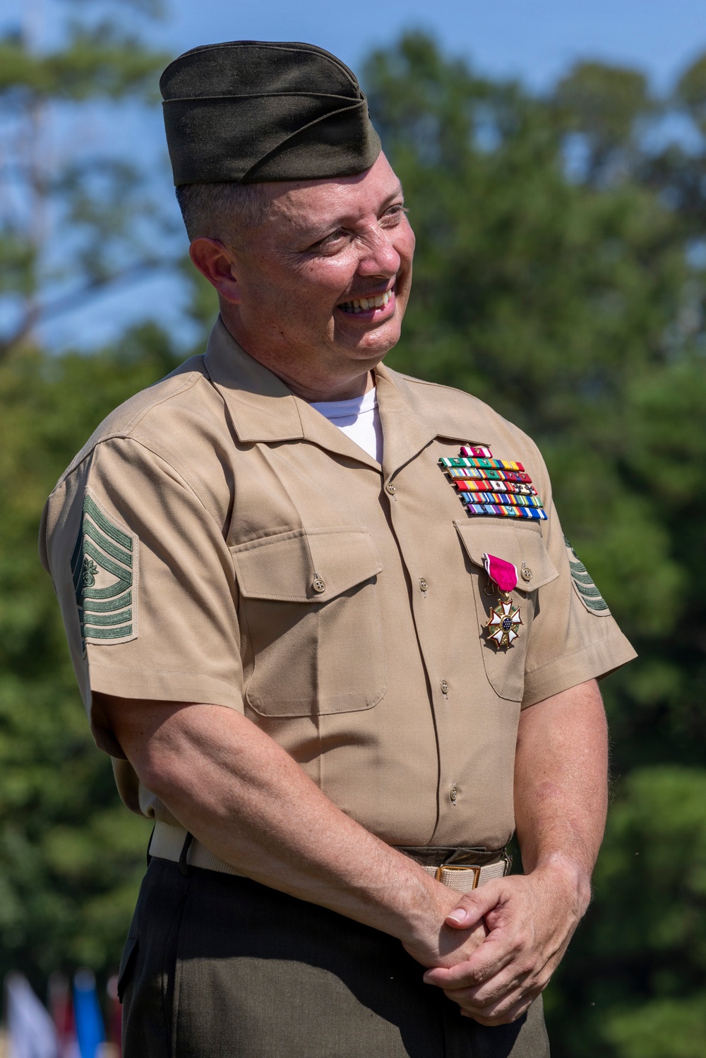 U.S. Marine Corps Master Gunnery Sgt. Bryan Cortestorres Retirement Ceremony