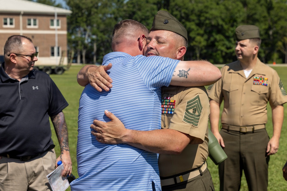 U.S. Marine Corps Master Gunnery Sgt. Bryan Cortestorres Retirement Ceremony