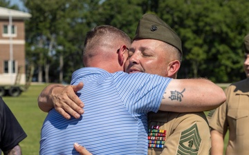U.S. Marine Corps Master Gunnery Sgt. Bryan Cortestorres Retirement Ceremony