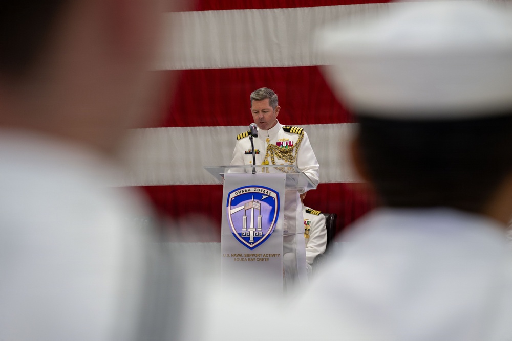 NSA Souda Bay Holds Change of Command