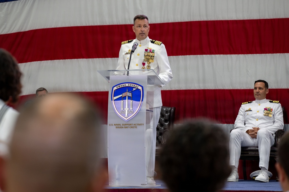 NSA Souda Bay Holds Change of Command