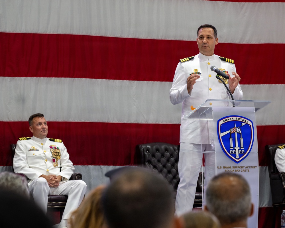 NSA Souda Bay Holds Change of Command