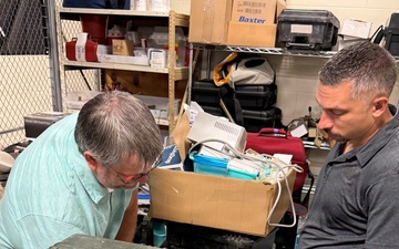 Technicians at work