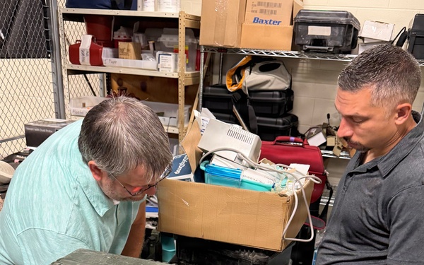 Technicians at work
