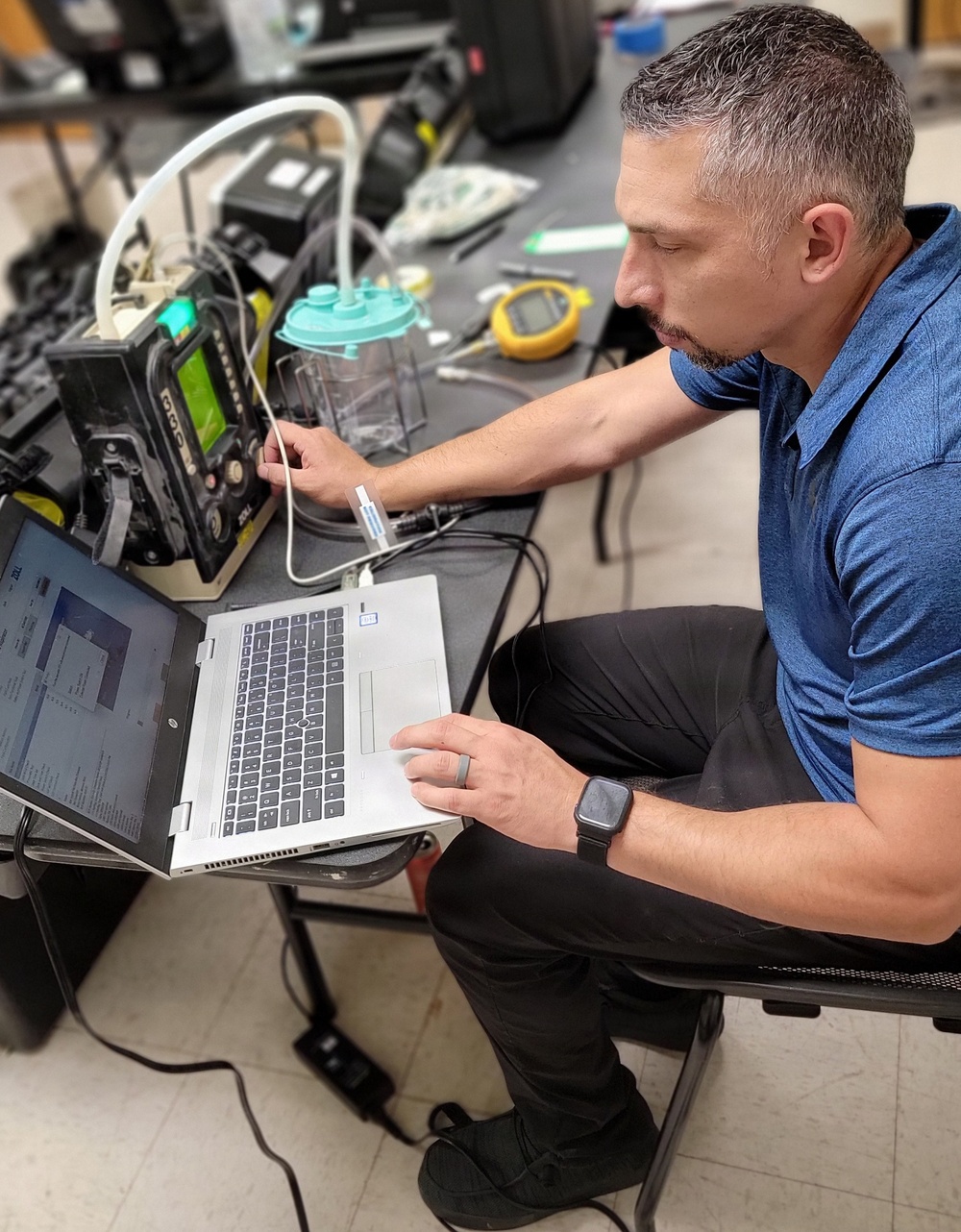Hernandez completing maintenance