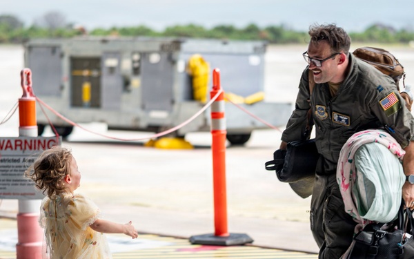 6th ARW Airmen reunite with loved ones after deployment