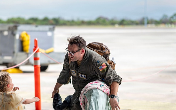6th ARW Airmen reunite with loved ones after deployment