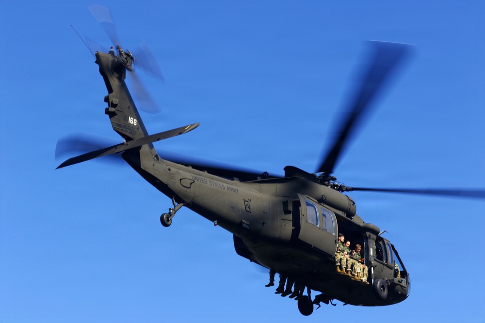 U.S. Army Reserve Soldiers conduct Helocast Operations during Northern Strike 26-2