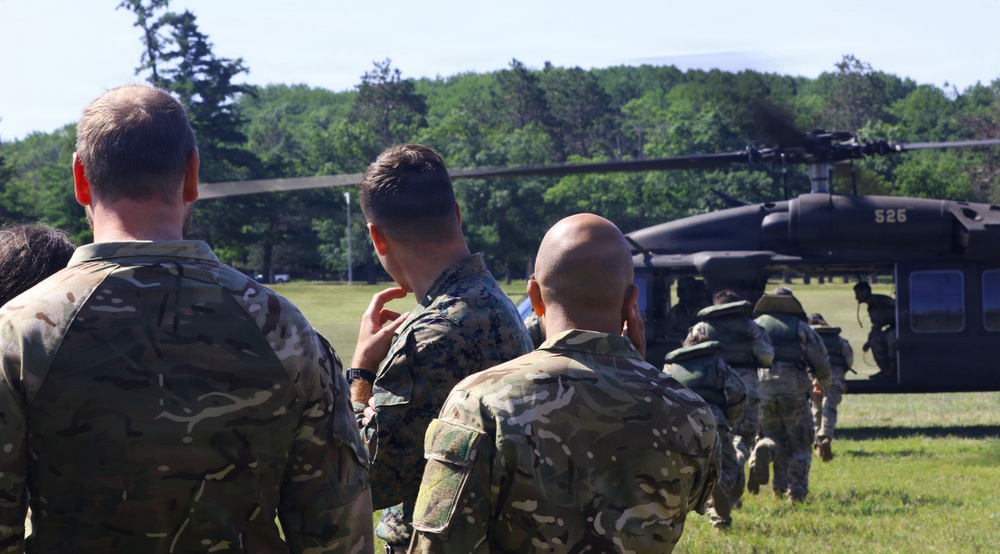 U.S. Army Reserve Soldiers conduct Helocast Operations during Northern Strike 26-2