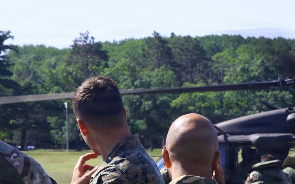U.S. Army Reserve Soldiers conduct Helocast Operations during Northern Strike 26-2