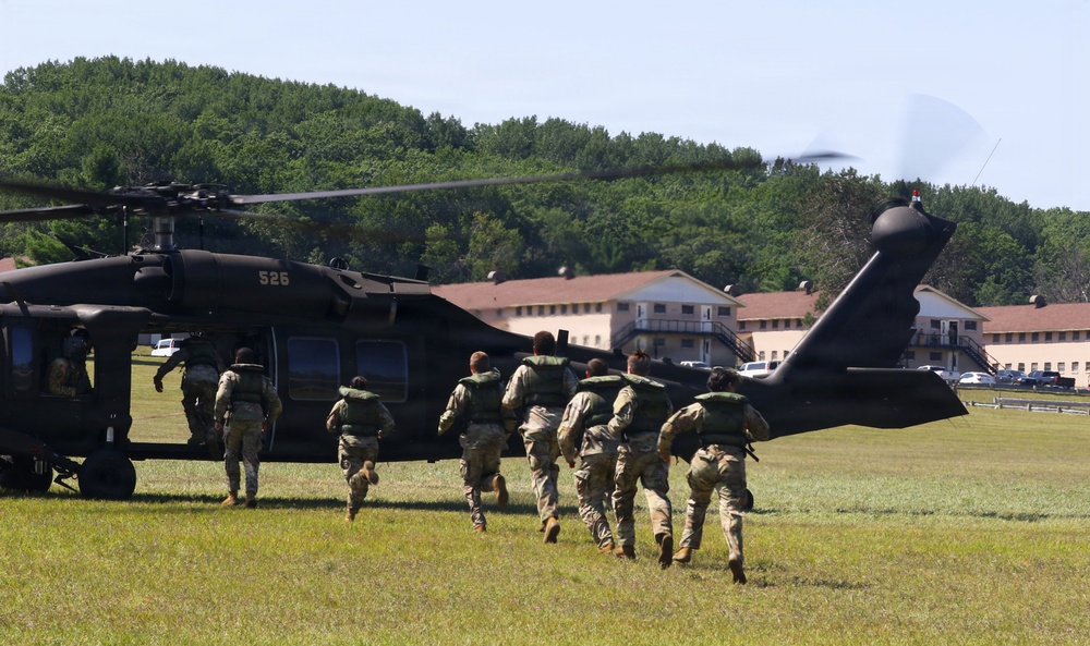 U.S. Army Reserve Soldiers conduct Helocast Operations during Northern Strike 26-2