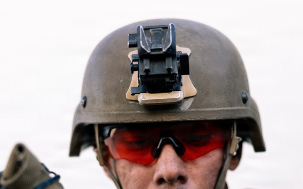 U.S. Marines with 2nd Bn., 1st Marines, rehearse platoon attacks during AFX