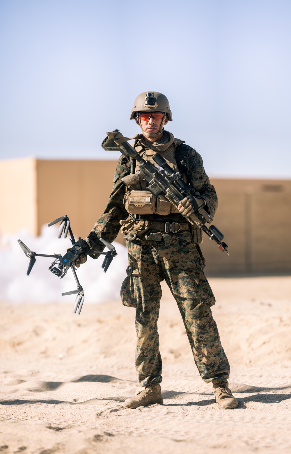 U.S. Marines with 2nd Bn., 1st Marines, rehearse platoon attacks during AFX