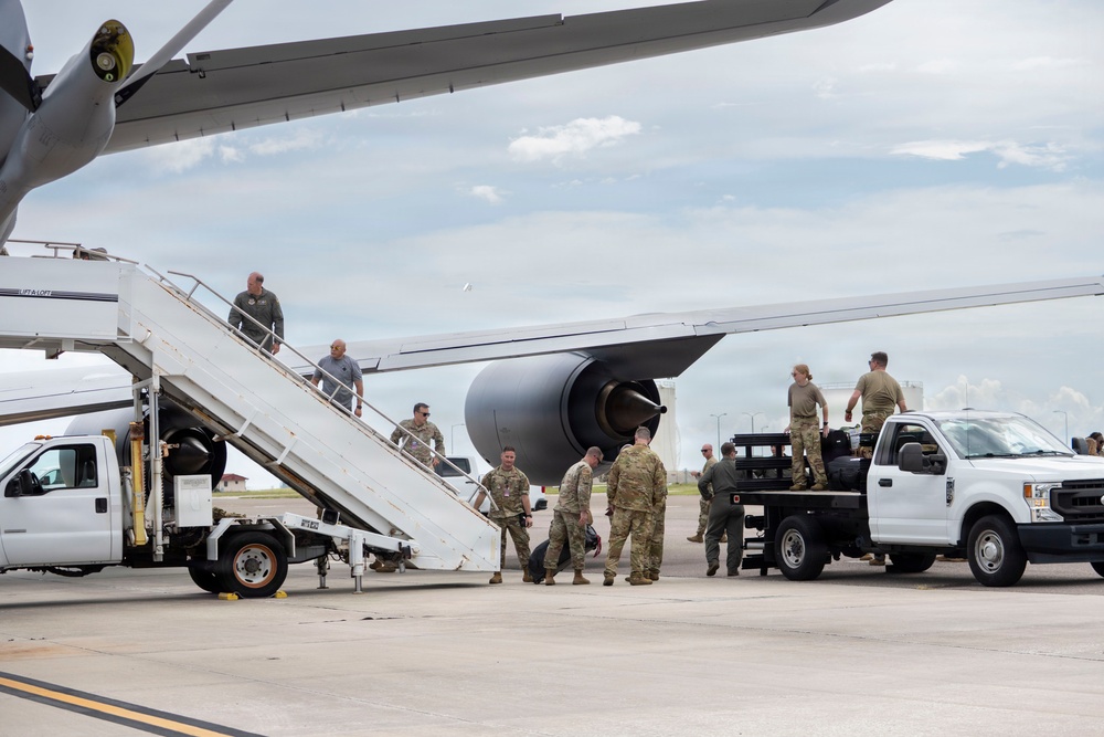 6th ARW Airmen reunite with loved ones after deployment