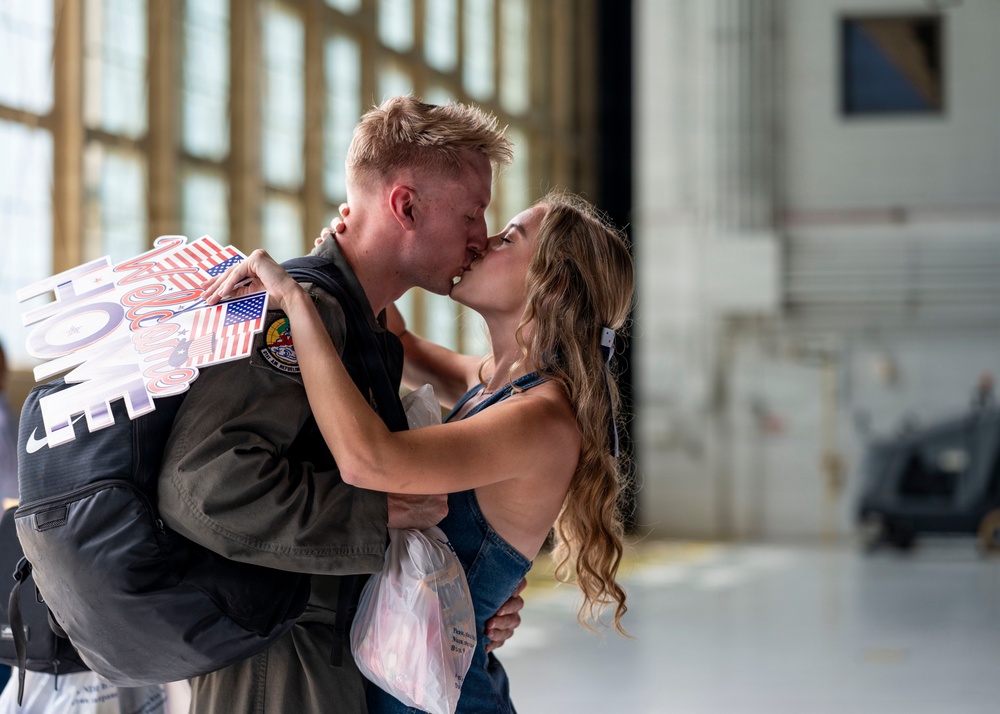 6th ARW Airmen reunite with loved ones after deployment