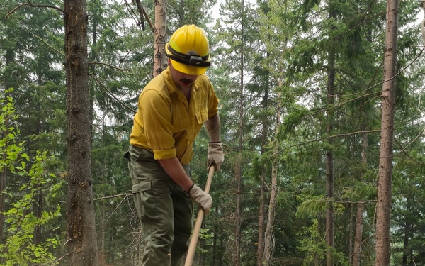 Washington National Guard Soldiers and Airmen Support Statewide Wildfire Response