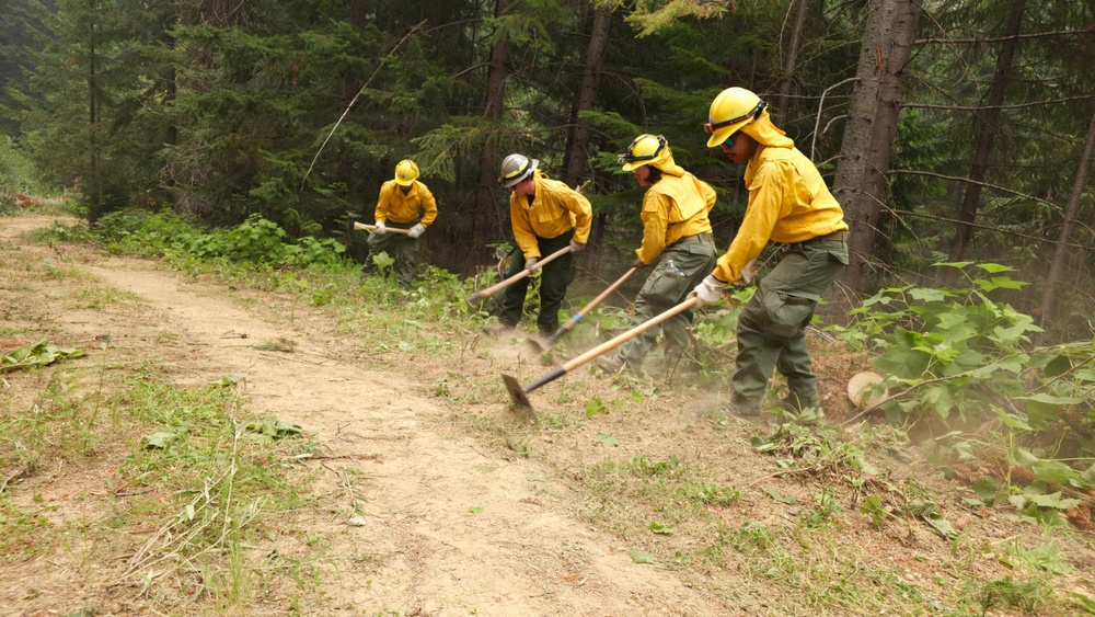 Washington National Guard Soldiers and Airmen Support Statewide Wildfire Response