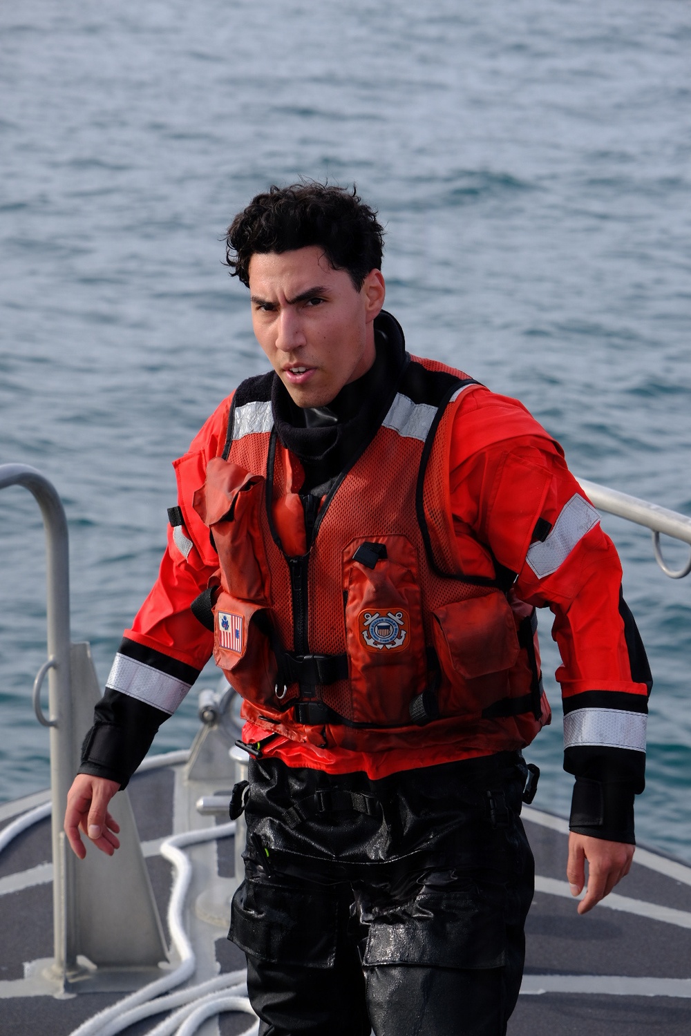 Seaman Ceasar Rodriguz Conducts Maritime Operations Near Fort Bragg
