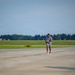 Airman 1st Class Gill Runs the Hancock Field Runway