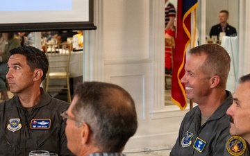 Maj. Gen. Ty Neuman meets Abilene leaders at MAC luncheon