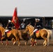 U.S. Marine Corps Mounted Color Guard presents the colors for Big Sky Pro Rodeo