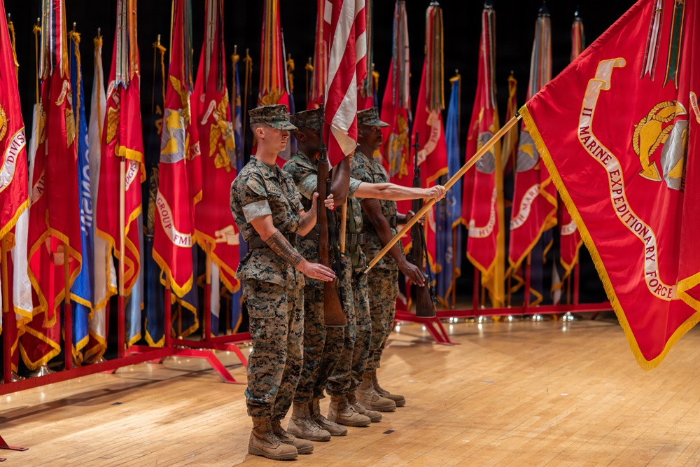 II Marine Expeditionary Force, Change of Command