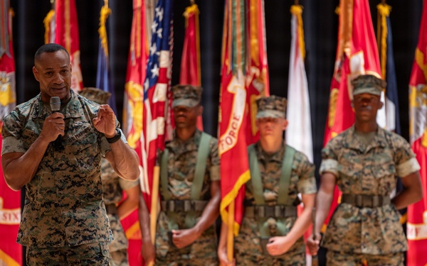 II Marine Expeditionary Force, Change of Command