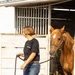 U.S. Marine Corps Mounted Color Guard presents the colors for Big Sky Pro Rodeo
