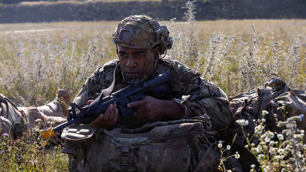 U.S. Army Europe and Africa Best Squads Complete CH-47 Chinook Air Extraction