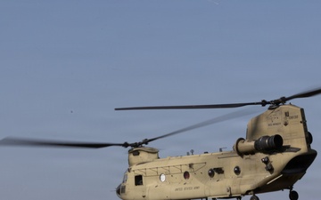 U.S. Army Europe and Africa Best Squads Complete CH-47 Chinook Air Extraction