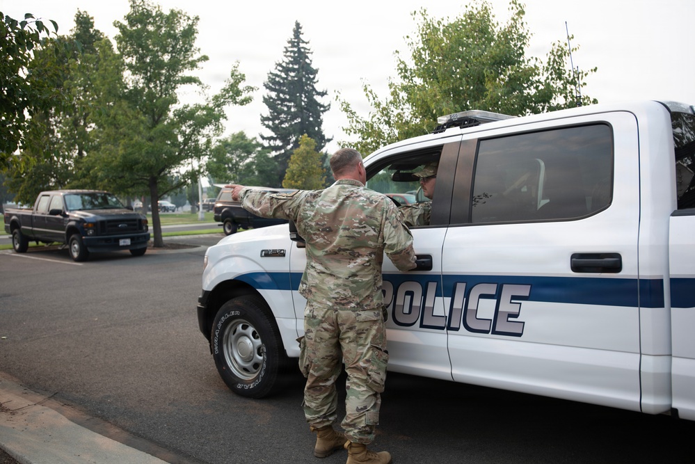 Washington Air National Guard Fire Support Deployment