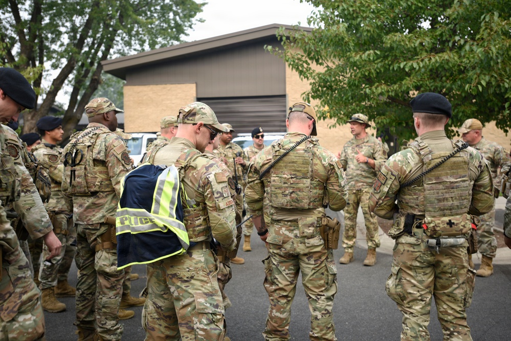 Washington Air National Guard Fire Support Deployment