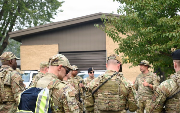 Washington Air National Guard Fire Support Deployment
