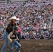 U.S. Marine Corps Mounted Color Guard presents the colors for Big Sky Pro Rodeo