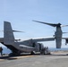 U.S. Marine V-22 Osprey aircraft Arrive at USS Makin Island