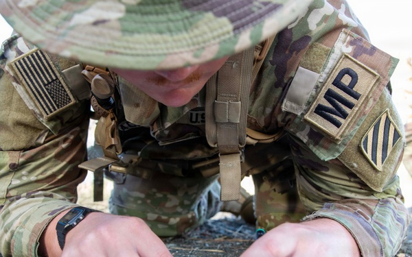 Soldiers Navigate Challenging Terrain During Joint Training at NSGB