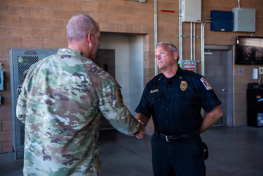 Travis Fire Emergency Services members recognized for June wildland fire responses