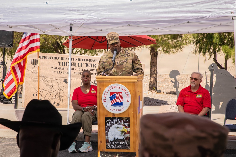 2nd Annual Persian Gulf Memorial ceremony