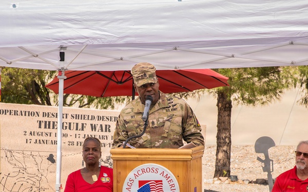 2nd Annual Persian Gulf Memorial ceremony