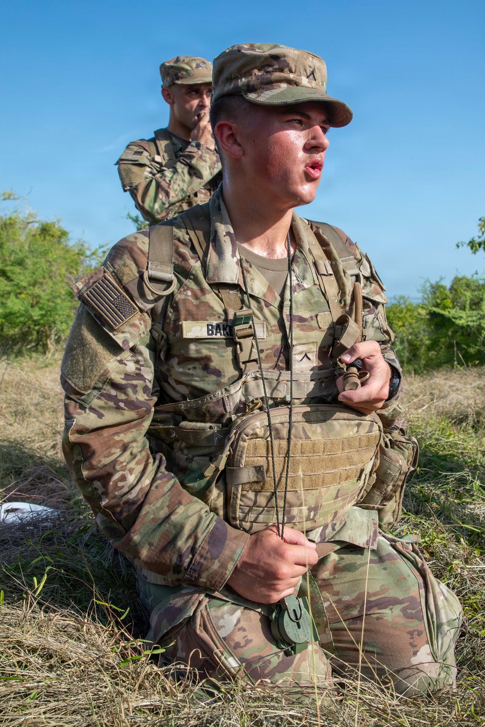 Soldiers Navigate Challenging Terrain During Joint Training at NSGB