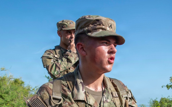 Soldiers Navigate Challenging Terrain During Joint Training at NSGB