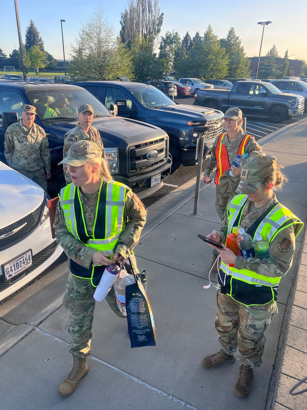Washington Air National Guard Fire Support Deployment