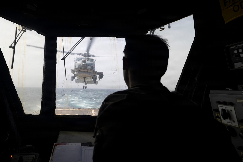 Michael Murphy Conducts Flight Operations