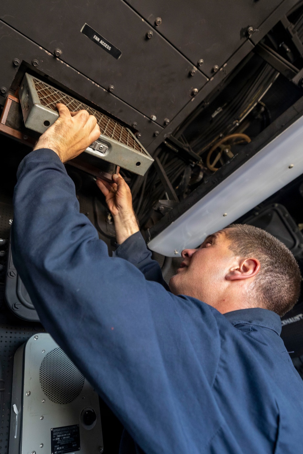 Michael Murphy Sailors Conduct Maintenance