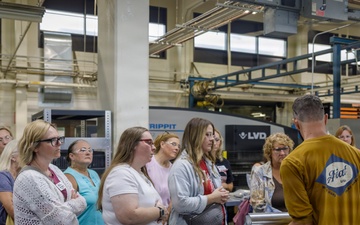 STEM Educators on a Tour at Crane Army Ammunition Activity